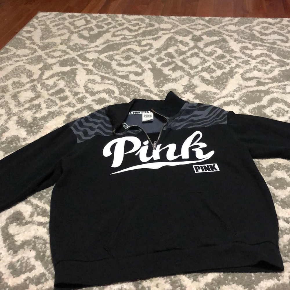 A zebra pink sweatshirt